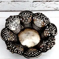 نقره استرلینگ انگلیسی (سیلور مینیاتوری مشبک)