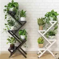 استند گل چوبی