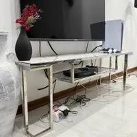 ست میز تیوی،جلومبلی و دوعسلی،تمام استیل