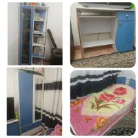 تخت به همراه کفی و خوشخواب نوجوان