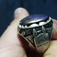 انگشتر نقره حدید و عین الحر|بدلیجات|یزد, |دیوار