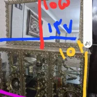 اینه و کنسول برنز بزرگ ترین سایز ۲۲میلیون تومان|بوفه، ویترین، کنسول|فردیس, منظریه|دیوار