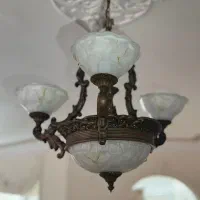 لوستر یونانی طرح چوب|لوستر و چراغ آویز|تهران, تهرانپارس غربی|دیوار