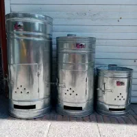 بخاری هیزمی گالوانیزه ضخیم