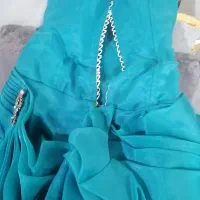 لباس عروس رنگی نونوعقدی نامزدی مجلسی همراه ژیپون|لباس|اهواز, پادادشهر|دیوار