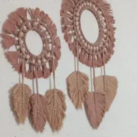 دیوارکوب مکرومه