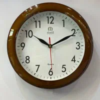 ساعت دیواری مارال آرام گرد قطر ۲۰ سانت بدون صدا