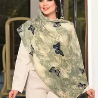 شال نخ برشکا دورلمه در 5رنگ منحصر به فرد|لباس|پیشوا, |دیوار