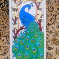 تابلو ویترای روی شیشه