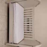 تخت خواب کودک با سرویس خواب ترک و پشه‌بند نو|تخت و صندلی بچه|کرج, عظیمیه|دیوار