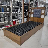 تخت چوبی فلورا  کفی پلیمری * اثاث مارکت