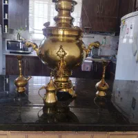 سماور برنجی روسی