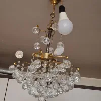 دو شاخه لوستر جنس کریستال|لوستر و چراغ آویز|تهران, ائمه اطهار|دیوار