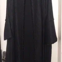 مانتو کار شده مجلسی بسیار زیبا سایزر۵۰ نونو