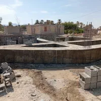 بتن ریزی با دستگاه دیزل خلاطه کویتی|خدمات پیشه و مهارت|کهنوج, |دیوار