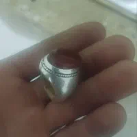 انگشتر عقیق رکاب فیلی