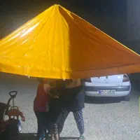 چتری بزرگ محکم و برزنت کانتینری|کوهنوردی و کمپینگ|صدرا-فارس, فاز ۱|دیوار