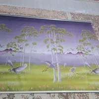 پرده رولی طرحدار بسیار شیک