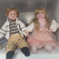 دو عدد عروسک نو