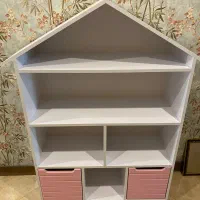 سرویس خواب کودک مدل کلبه(تخت و کمد و بوفه)