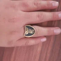 انگشتر طلای رس