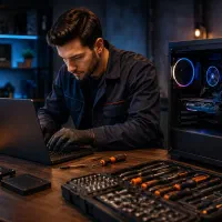 نصب ویندوز در محل تعمیر کامپیوتر و لپتاپ