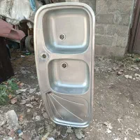 سینک دو لگنه اخوان استیل