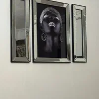 تابلو آینه سه تیکه|تابلو، نقاشی، عکس|تبریز, |دیوار