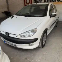 Sd ۲۰۶  مدل ۹۶ سفید( شهر خودرو آفتاب)