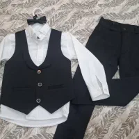 ست جلیقه شلوارپاپیون
