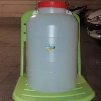 دبه پلاستیکی با درب پیچی