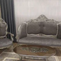 مبلمان سلطنتی ۹ نفره چوب راش