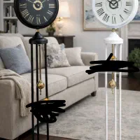 ساعت ایستاده