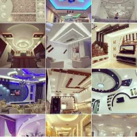 دیوارپوش و سقف کاذب/لاین نوری/پارتیشن/کناف و تایل