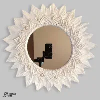 اینه مکرومه|آینه|اقبالیه, |دیوار