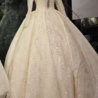 لباس عروس عربی مدل سیندرلایی دنباله‌دار|لباس|تهران, قلهک|دیوار