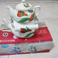 کتری و قوری ست نو با جعبه