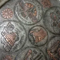 قابلمه مسی|ظروف پخت‌وپز|شیراز, کوشک میدان|دیوار