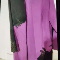 مانتو مجلسی بنفش