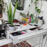 تختخواب دو نفره همراه دراور|تخت و سرویس خواب|شیروان (خراسان), |دیوار