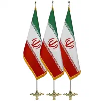 پرچم ایران تشریفات رومیزی دستی ریسه ایران