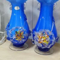 چراغ خواب و گلدان کریستال|چراغ خواب و آباژور|اهواز, آریاشهر|دیوار