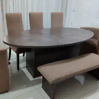 میز نهارخوری 8 نفره|میز و صندلی غذاخوری|ایلام, |دیوار