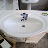روشویی کابینتی لوکس طرح سلطنتی (نو ـ ضدآب و PVC)