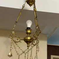 لوستر برنجی|لوستر و چراغ آویز|ابهر, |دیوار