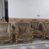 مبل۹نفره چوب راش|مبلمان خانگی و میز عسلی|رودان, |دیوار