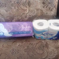 دستمال کاغذی و نوار بهداشتی