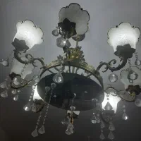 لوستر 8شاخه|لوستر و چراغ آویز|قم, نیروگاه|دیوار