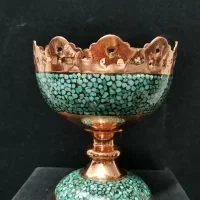 جام فیروزه کوبی ،مناسب یلدا،ودکوری