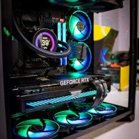 کامپیوتر گیمینگ با گرافیک حرفه ای RTX پردازنده i5